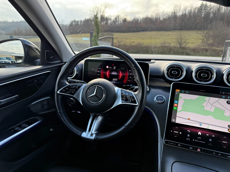 Mercedes-Benz C 220 Burmester Head-up Camera , снимка 9 - Автомобили и джипове - 52711544