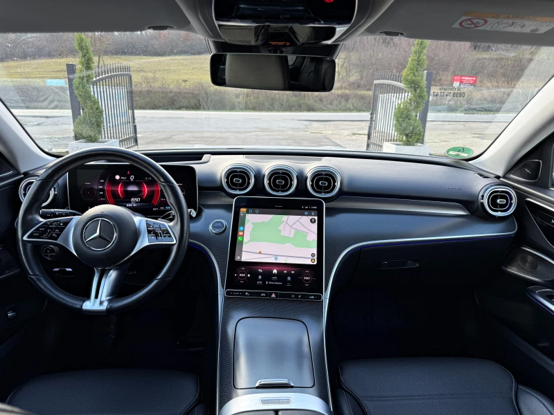 Mercedes-Benz C 220 Burmester Head-up Camera , снимка 8 - Автомобили и джипове - 52711544