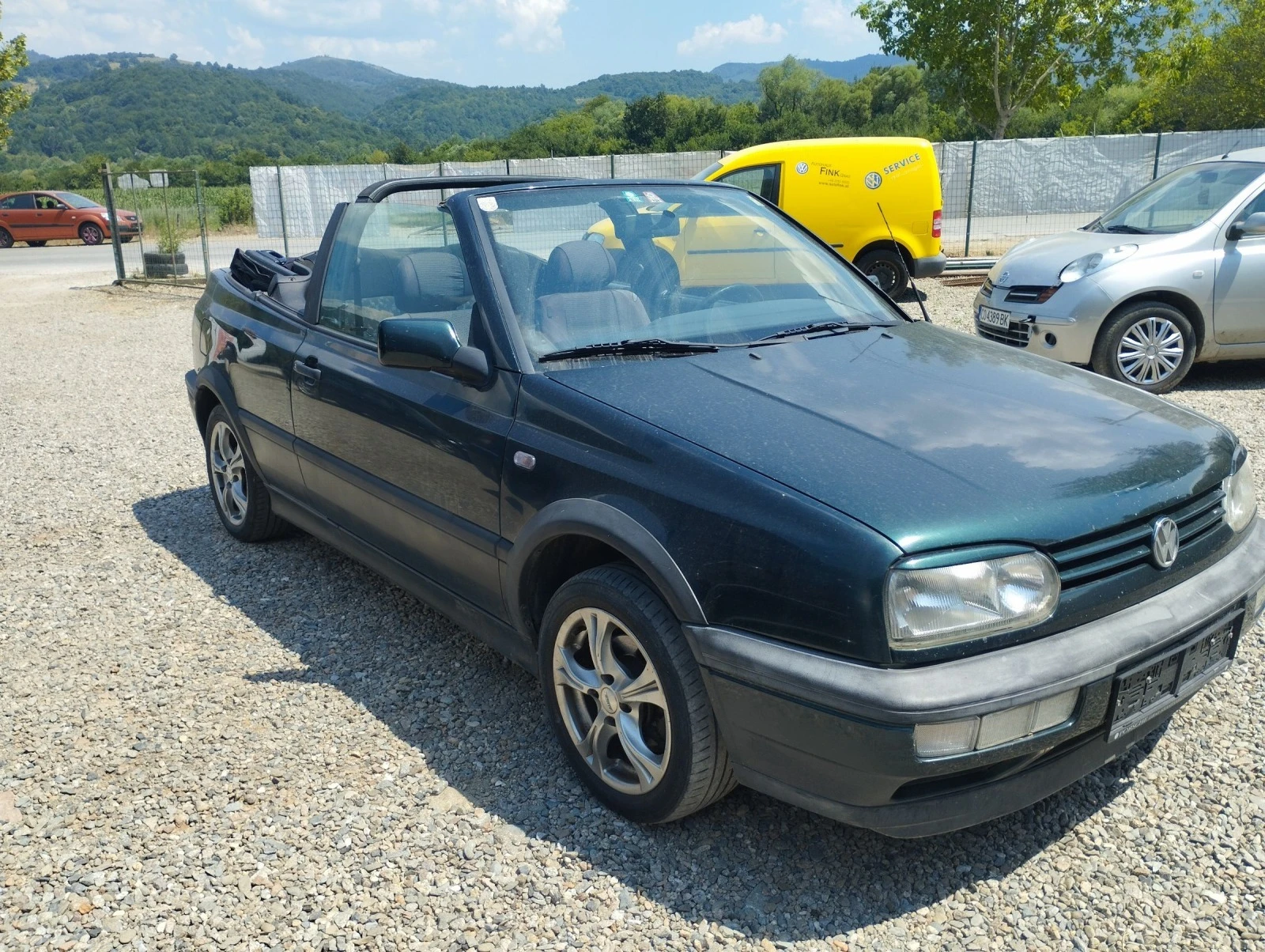 VW Golf 1.9 TDI 90 k.c. Rabbit Cabriolet, karmann  - изображение 2