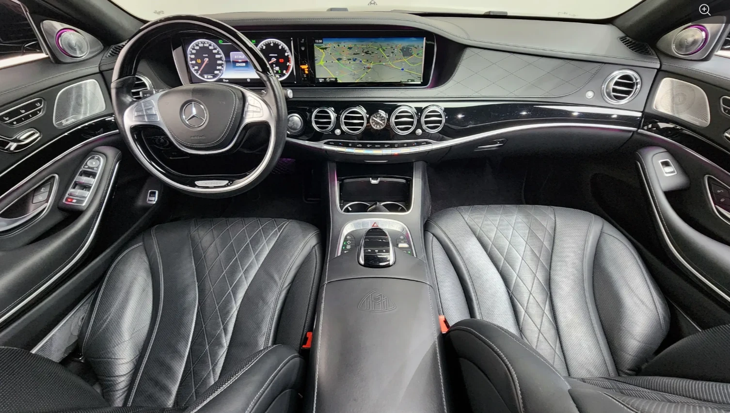 Mercedes-Benz S 500 MAYBACH | BURMESTER HIGH END 4D | DVD | LONG, снимка 10 - Автомобили и джипове - 55011405