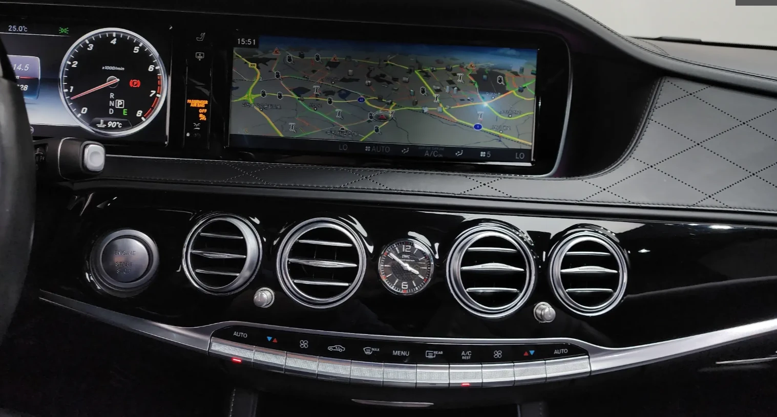 Mercedes-Benz S 500 MAYBACH | BURMESTER HIGH END 4D | DVD | LONG, снимка 12 - Автомобили и джипове - 55011405
