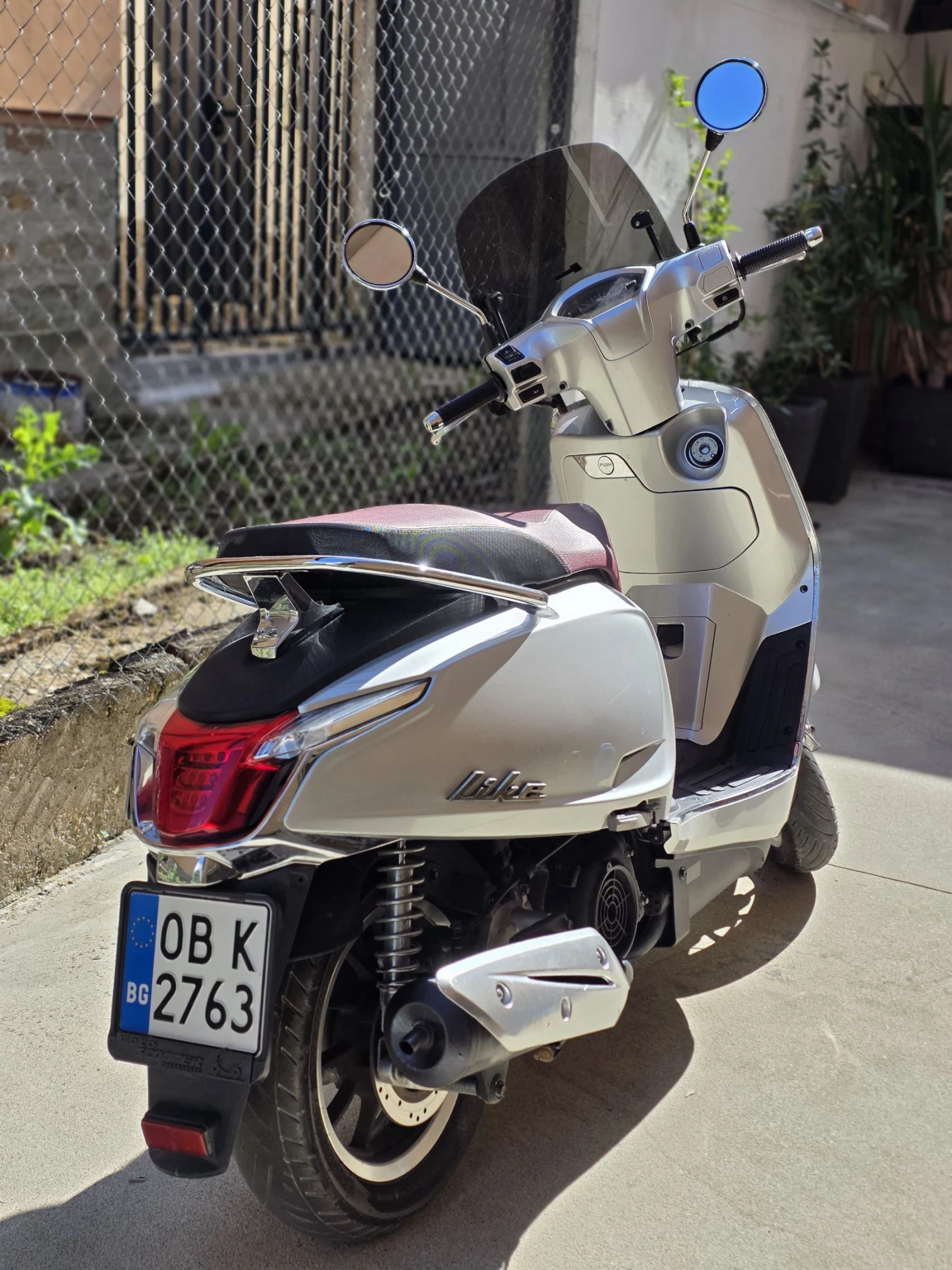 Kymco Like 125 2020 г., снимка 4 - Мотоциклети и мототехника - 54894593