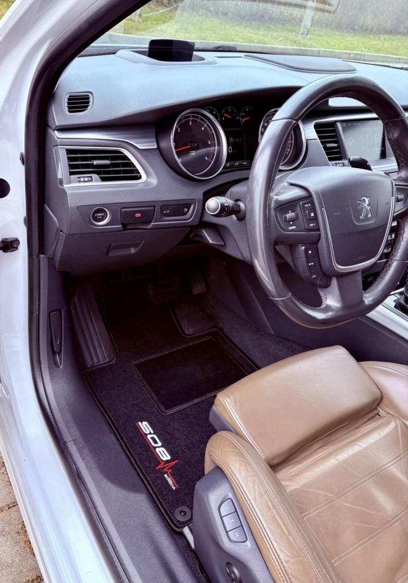 Peugeot 508 GT~ВСИЧКИ ЕКСТРИ~2.2 HDI~204 к.с., снимка 8 - Автомобили и джипове - 53462099