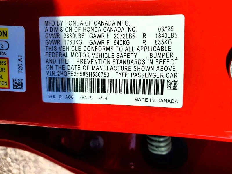 Honda Civic SPORT, снимка 12 - Автомобили и джипове - 53461146