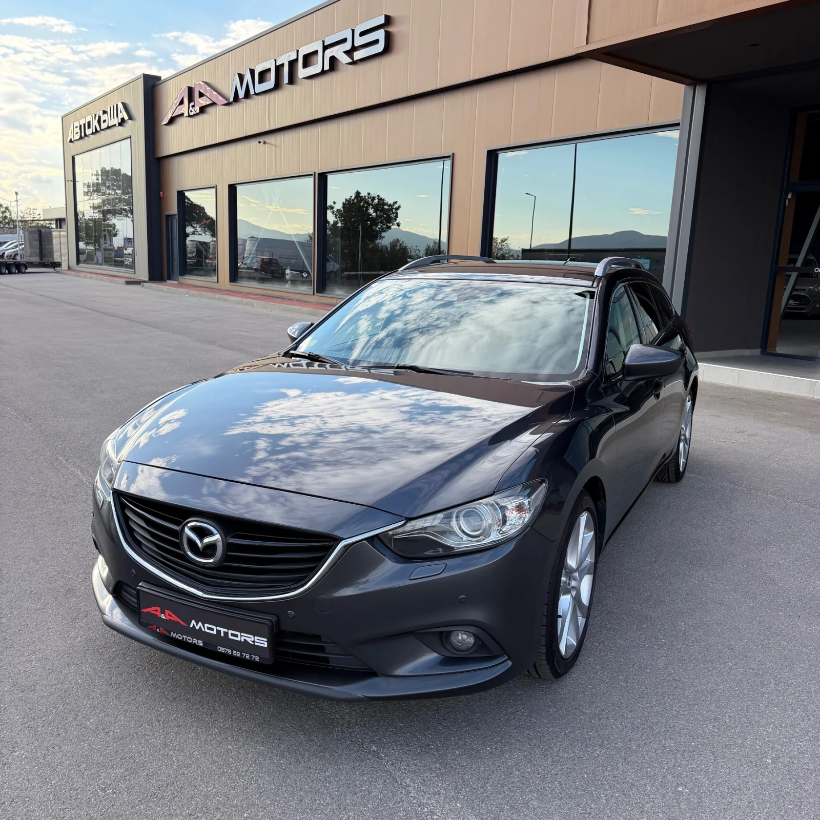Mazda 6 2.2d-150кс;КОЖА;ПОДГРЕВ;НАВИ;ТЕМПОМАТ;BOSE;Keyless