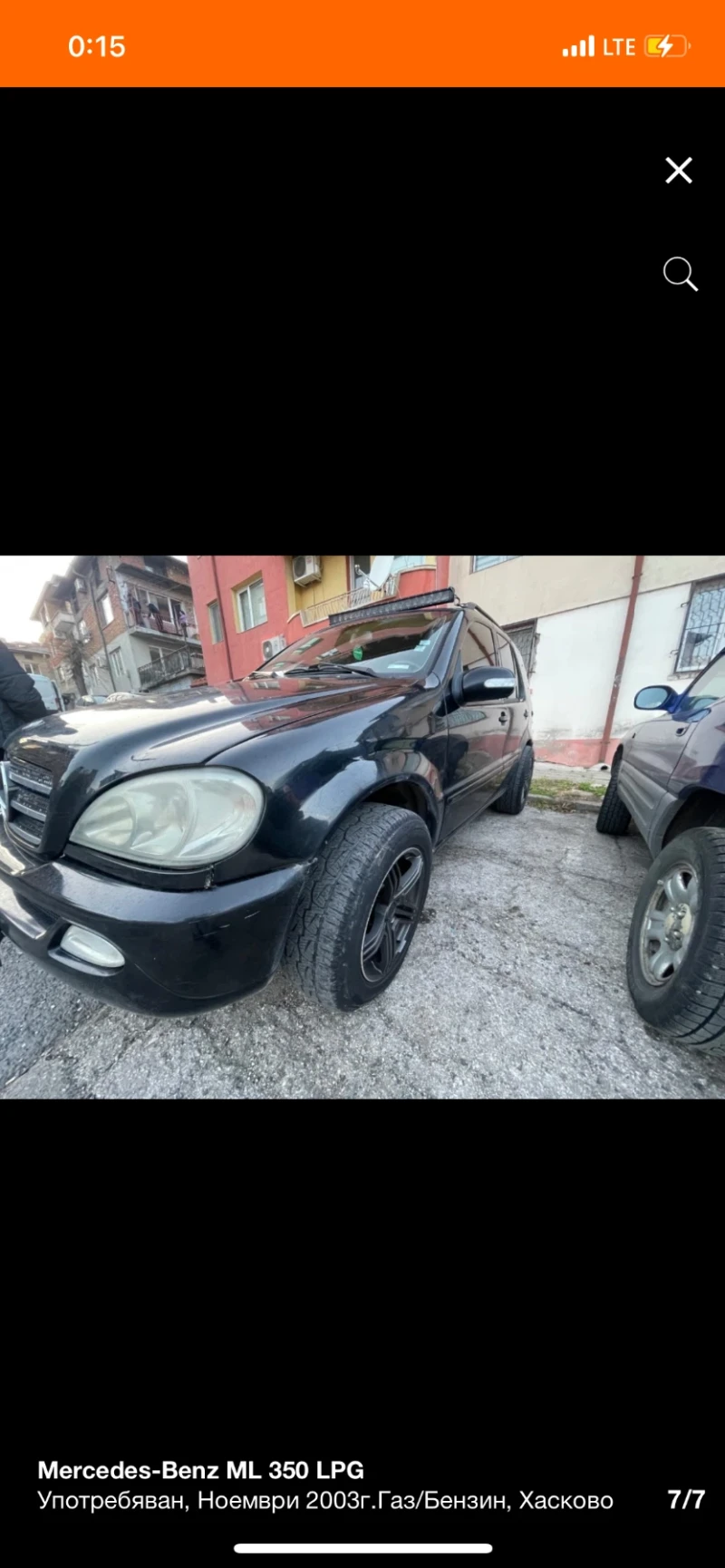 Mercedes-Benz ML 350 3.7i lpg