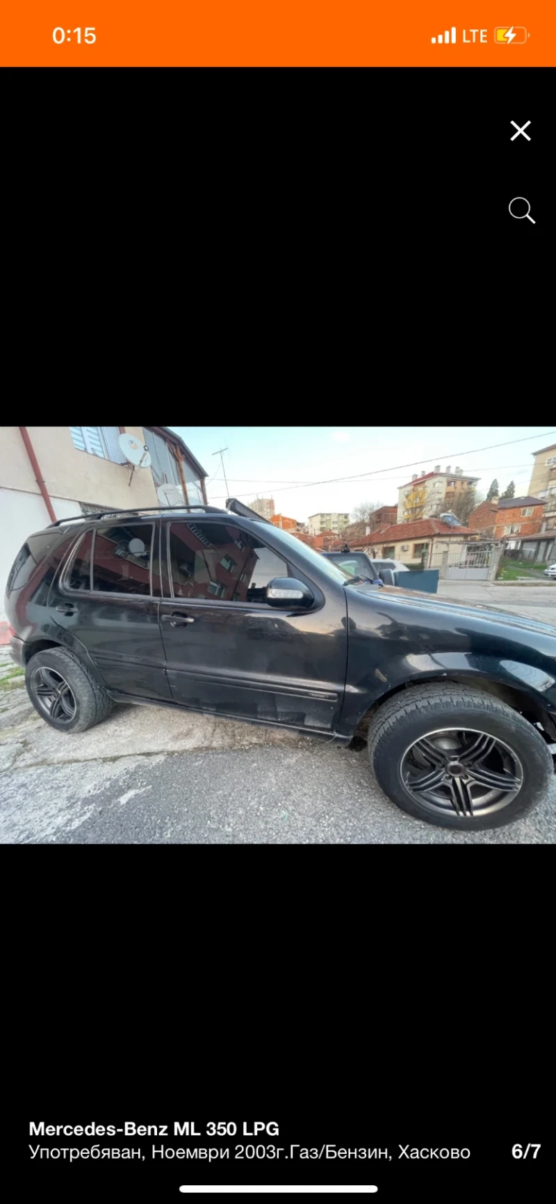 Mercedes-Benz ML 350 3.7i lpg, снимка 2 - Автомобили и джипове - 53206721