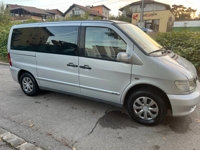 Mercedes-Benz V 230 2.3TD-5+ 1МЕСТА-НИВОМАТ-НОВ ВНОС, снимка 4 - Бусове и автобуси - 42643932