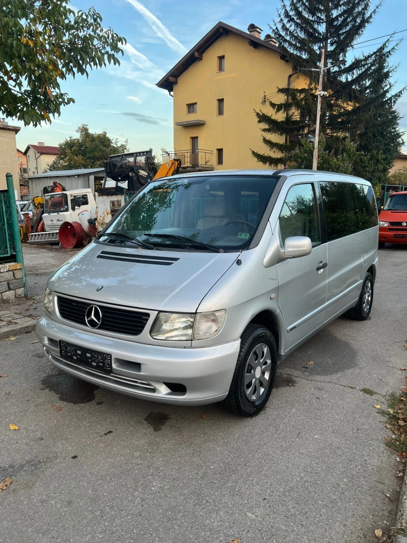 Mercedes-Benz V 230 2.3TD-5+ 1МЕСТА-НИВОМАТ-НОВ ВНОС, снимка 1 - Бусове и автобуси - 42643932