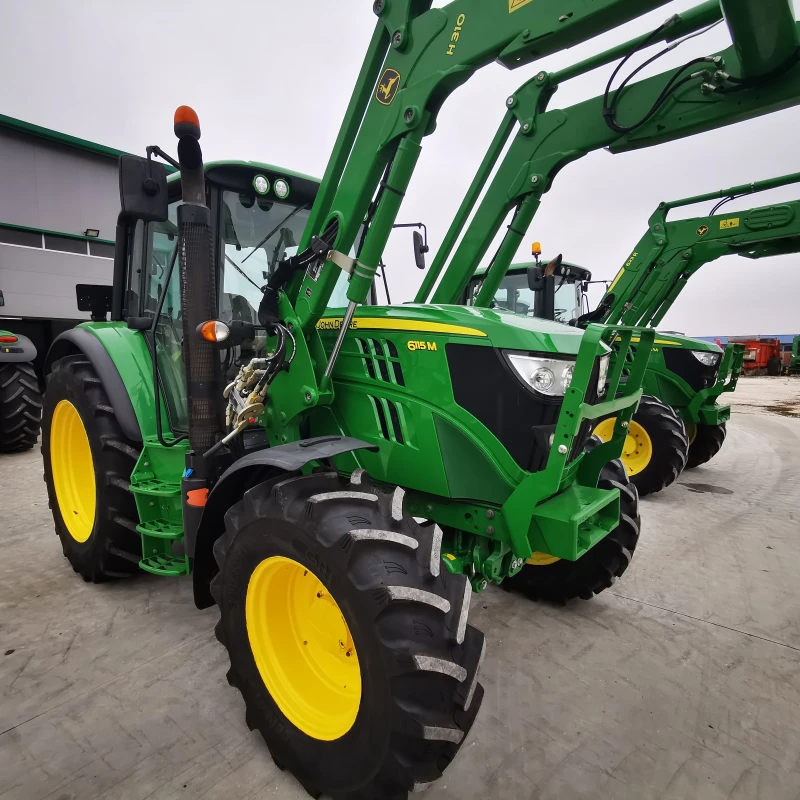 Трактор John Deere 6115 M-2015г , лизиг с първоначална вноска 20 %, снимка 1 - Селскостопанска техника - 43596470