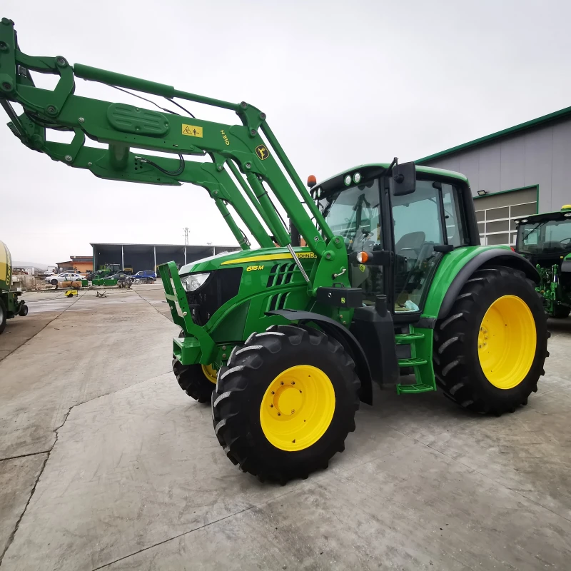 Трактор John Deere 6115 M-2015г , лизиг с първоначална вноска 20 %, снимка 7 - Селскостопанска техника - 43596470