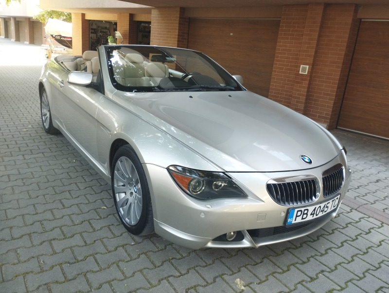 BMW 645 Convertible, снимка 1 - Автомобили и джипове - 46057929