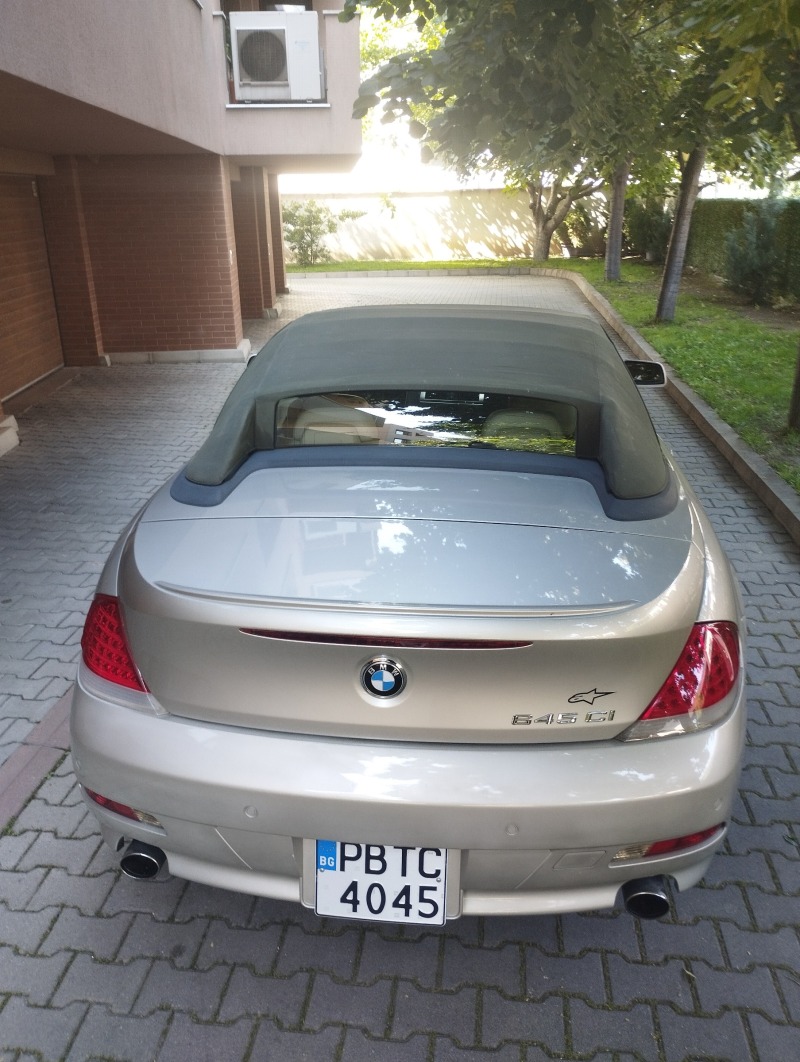 BMW 645 Convertible, снимка 16 - Автомобили и джипове - 46057929