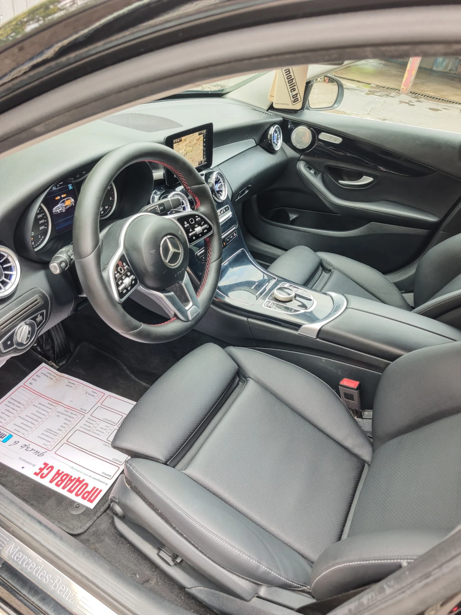 Mercedes-Benz C 220 AMG, 9-G, АМБИЕНТ, ДИСТРОНИК, ФУЛ!  - изображение 6