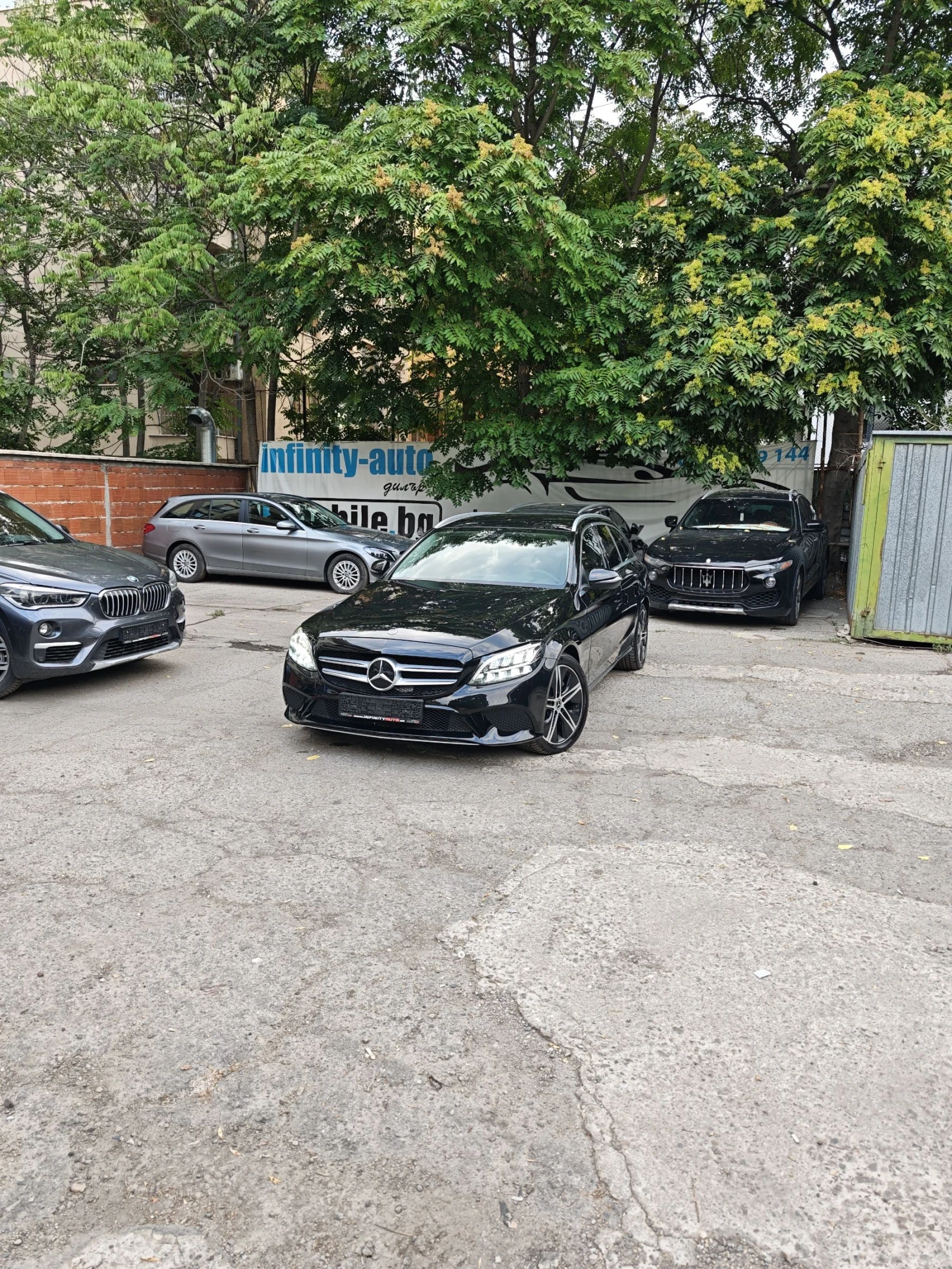 Mercedes-Benz C 220 AMG, 9-G, АМБИЕНТ, ДИСТРОНИК, ФУЛ!  - изображение 2