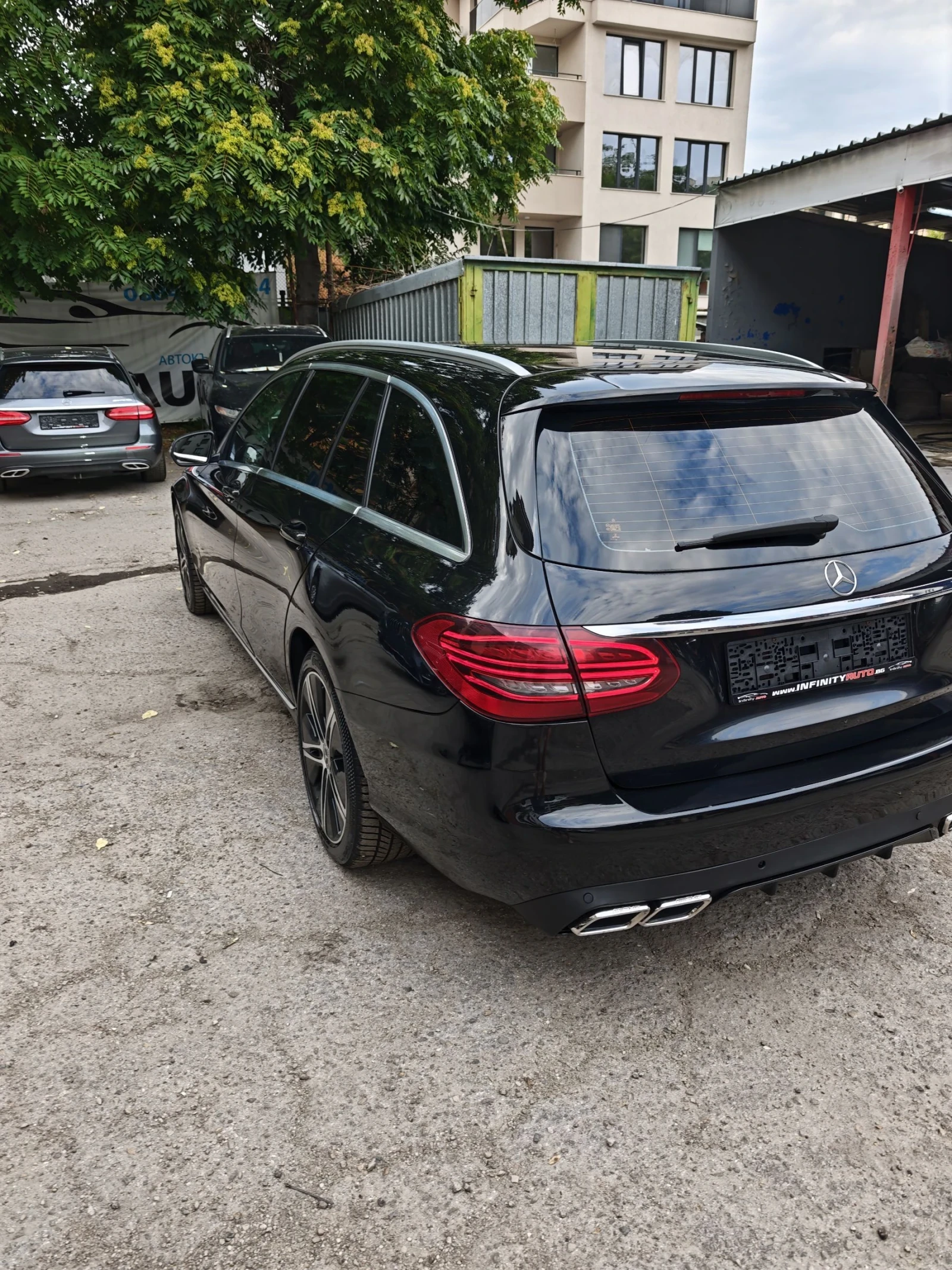 Mercedes-Benz C 220 AMG, 9-G, АМБИЕНТ, ДИСТРОНИК, ФУЛ!  - изображение 3