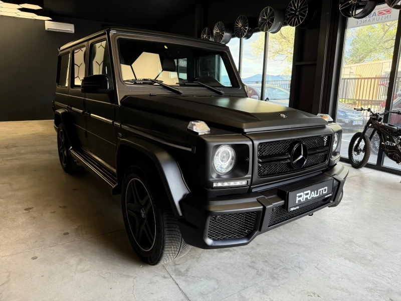 Mercedes-Benz G 63 AMG Designo БАРТЕР, снимка 6 - Автомобили и джипове - 51902599