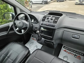 Mercedes-Benz Vito 2.2CDI-136kc= 9МЕСТА= ДЪЛГА БАЗА= АВТОМАТ= FACE, снимка 14