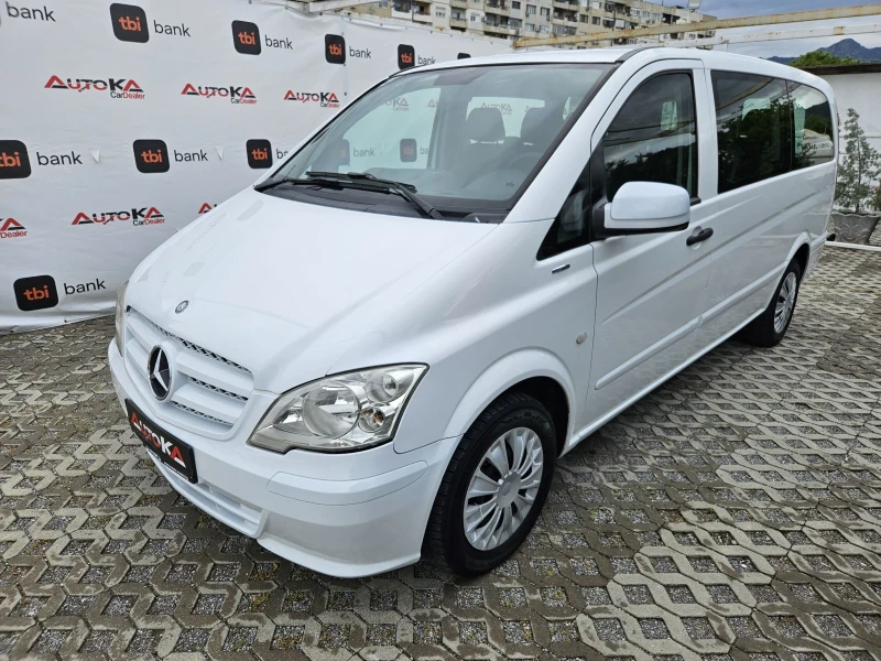 Mercedes-Benz Vito 2.2CDI-136кс= 9МЕСТА= ДЪЛГА БАЗА= АВТОМАТ= FACE, снимка 6 - Бусове и автобуси - 50326177
