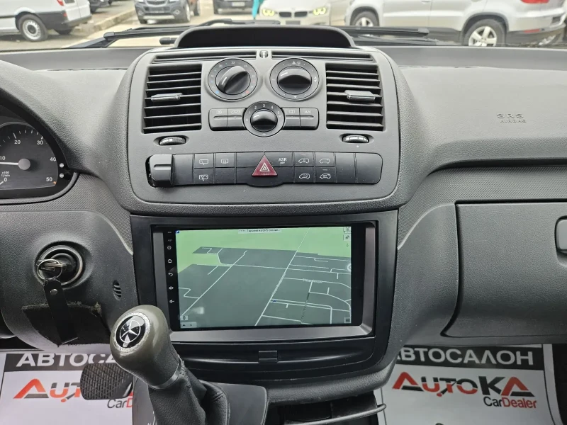 Mercedes-Benz Vito 2.2CDI-136кс= 9МЕСТА= ДЪЛГА БАЗА= АВТОМАТ= FACE, снимка 16 - Бусове и автобуси - 50326177