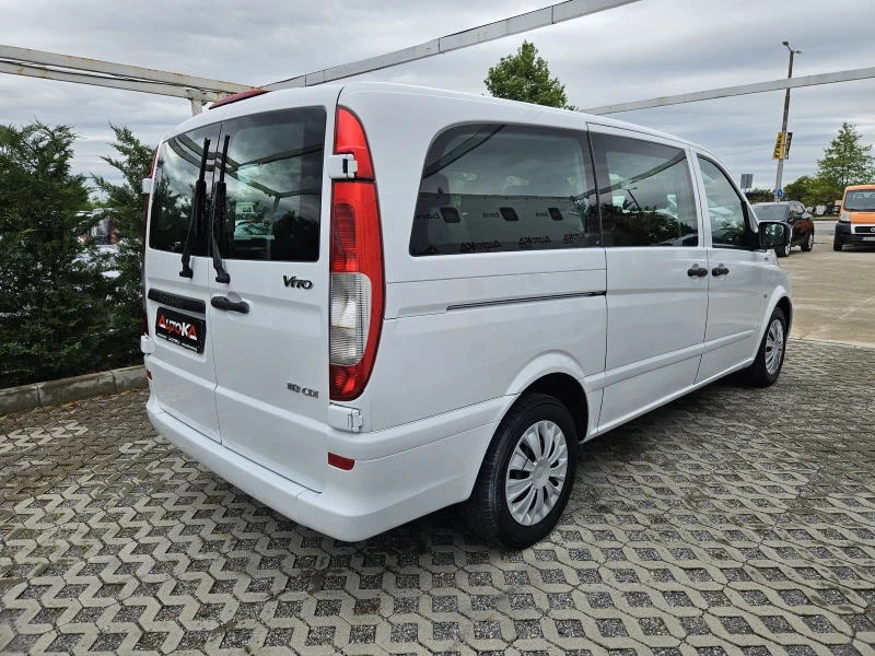 Mercedes-Benz Vito 2.2CDI-136кс= 9МЕСТА= ДЪЛГА БАЗА= АВТОМАТ= FACE, снимка 3 - Бусове и автобуси - 50326177