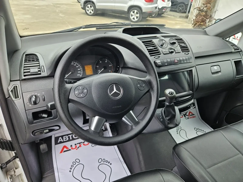 Mercedes-Benz Vito 2.2CDI-136кс= 9МЕСТА= ДЪЛГА БАЗА= АВТОМАТ= FACE, снимка 8 - Бусове и автобуси - 50326177