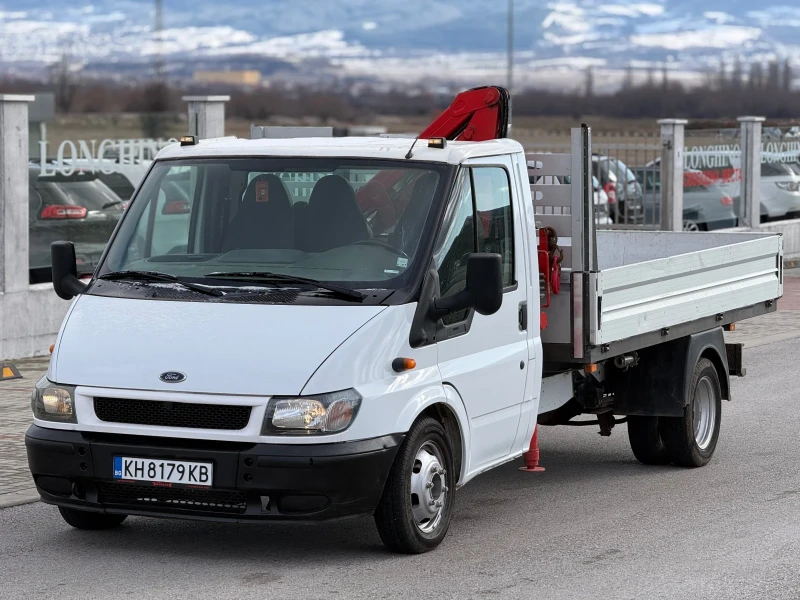 Ford Transit 2.4TDCI * КРАН - FASSI * ТОП СЪСТОЯНИЕ * , снимка 2 - Бусове и автобуси - 53072608