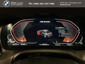BMW 340 M340i / xDrive / H/K / Карбон / Червена бордо кожа, снимка 9