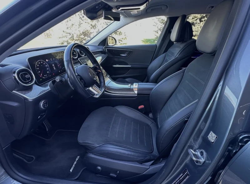 Mercedes-Benz C 220 D/3xAMG Line/KylessGo/Distronic+ /FULL LED/Ambi, снимка 8 - Автомобили и джипове - 53258731