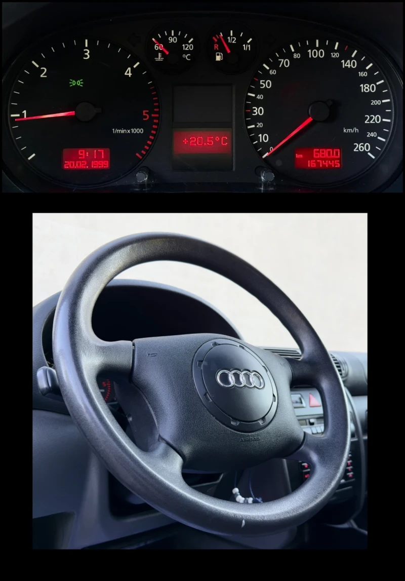 Audi A3 1.9TDi 90hp КЛИМАТРОНИК - 4200 лв. - 62534260 | Car24.bg