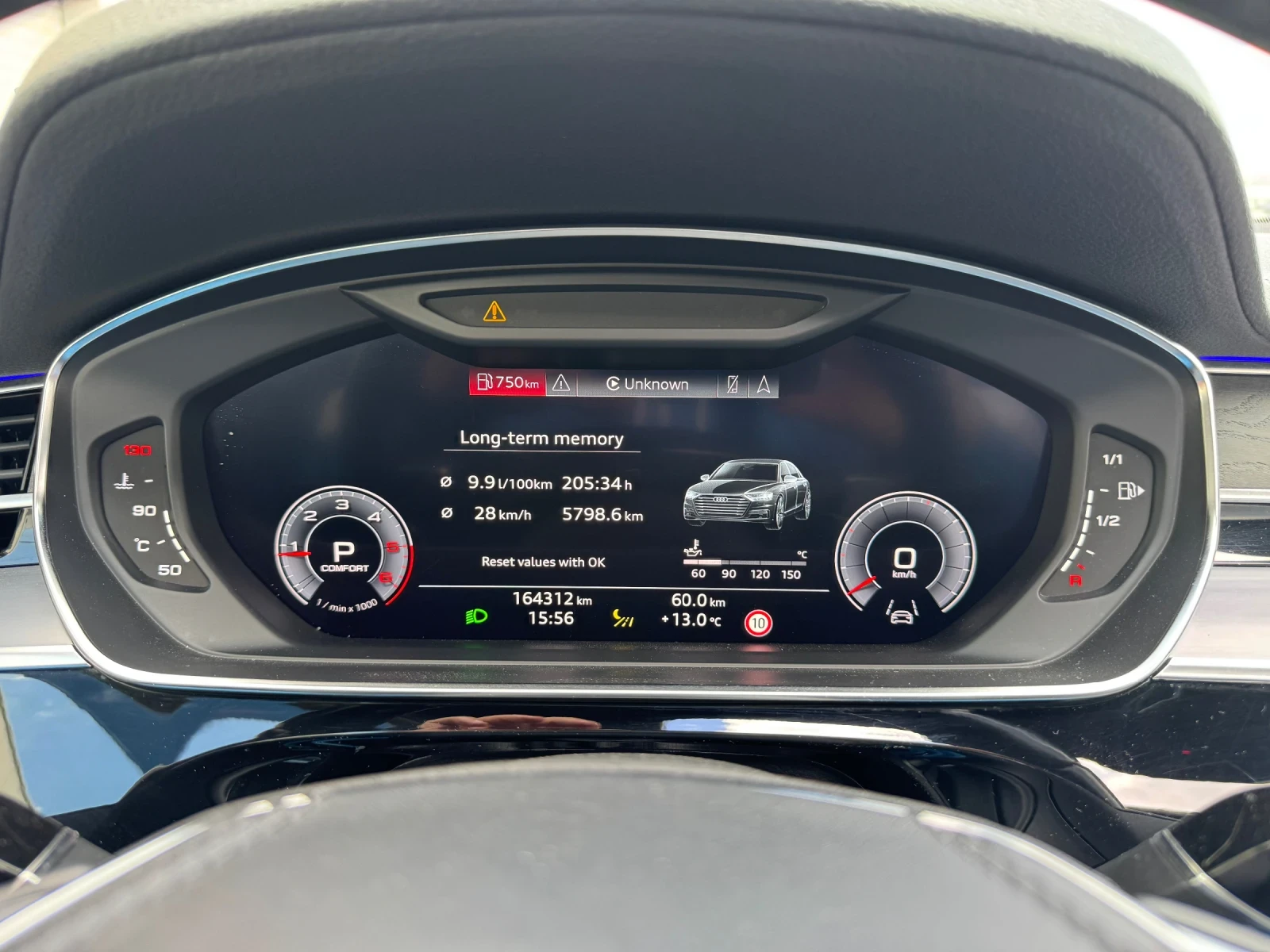 Audi A8 5.0TDI 286 Quattro Pro Line Plus LED-Matrix, снимка 16 - Автомобили и джипове - 54208736