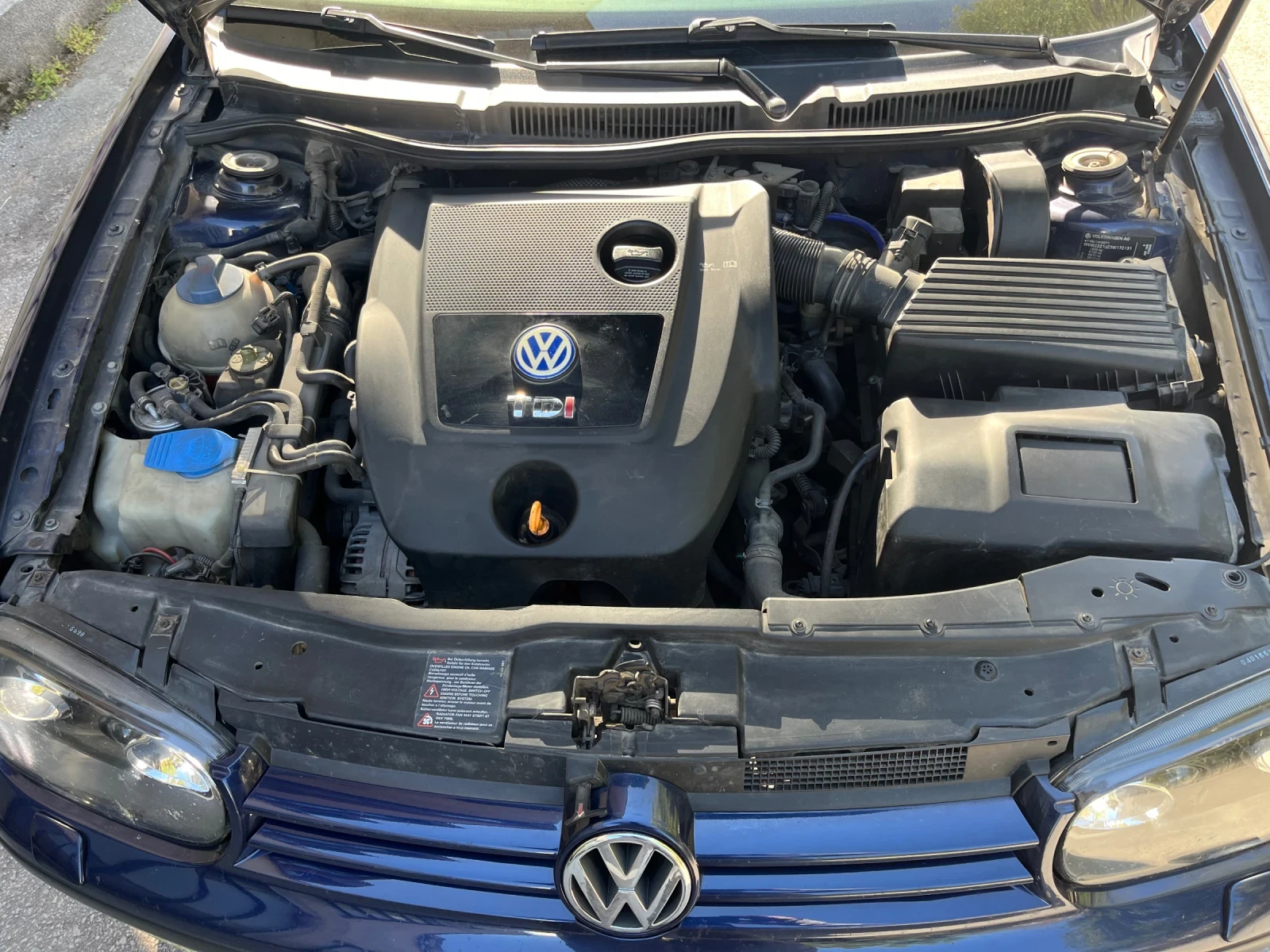 VW Golf 1.9TDI, снимка 12 - Автомобили и джипове - 54313337