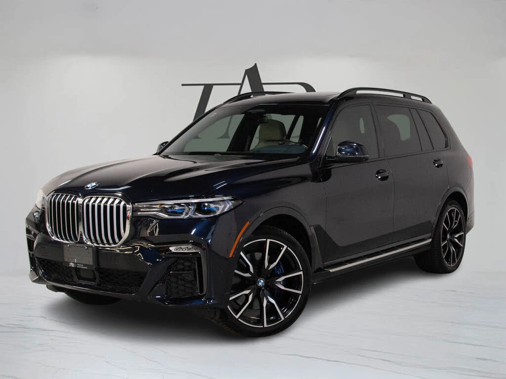 BMW X7 40i M-PACK* FULL* HEAD-UP* SWAROVSKI*  TWO-TONE  | Mobile.bg   3