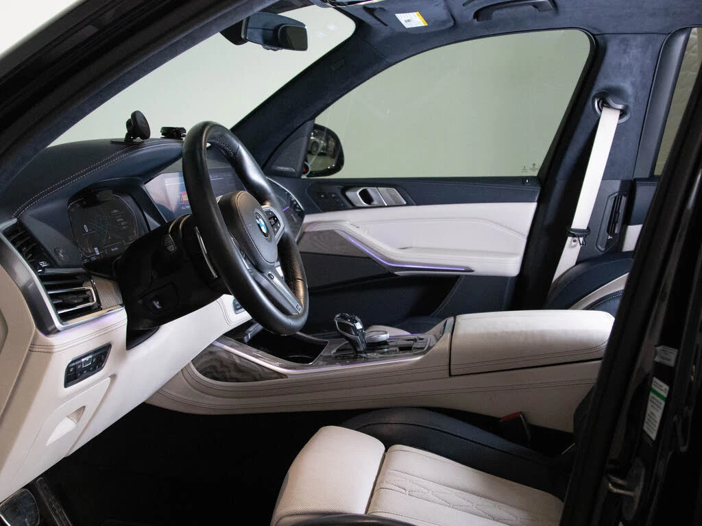 BMW X7 40i M-PACK* FULL* HEAD-UP* SWAROVSKI*  TWO-TONE  | Mobile.bg   9