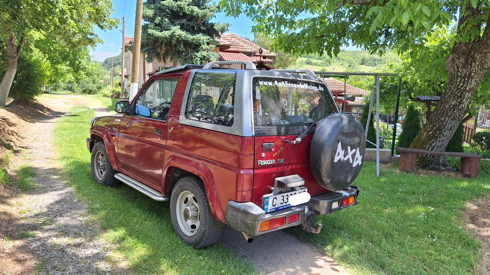 Daihatsu Feroza 1, 6 4Х4 МН.ДОБЪР, снимка 4 - Автомобили и джипове - 55170616