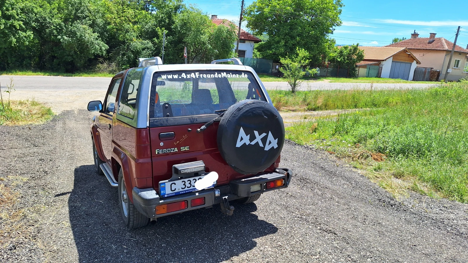 Daihatsu Feroza 1, 6 4Х4 МН.ДОБЪР, снимка 8 - Автомобили и джипове - 55170616
