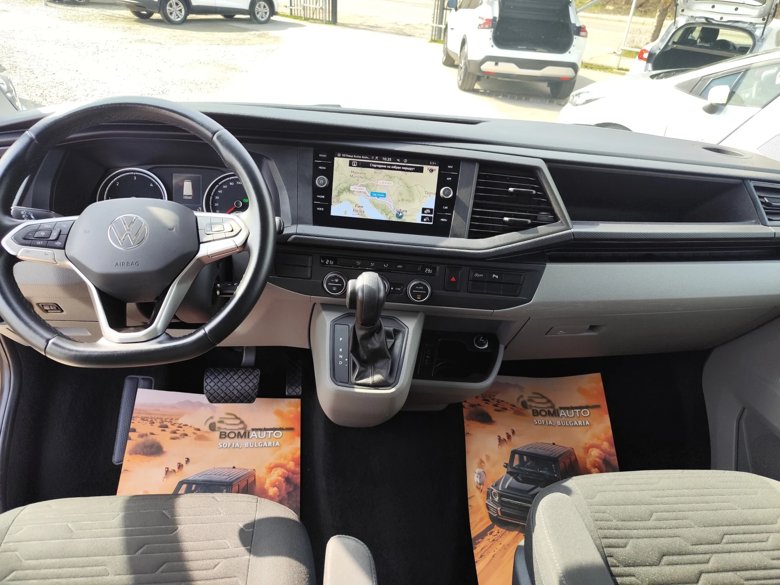 VW Transporter CARAVELLE* 2.0TDi* 9 MECTA* 4 MOTION* DSG* EURO6D*, снимка 7 - Бусове и автобуси - 53705729