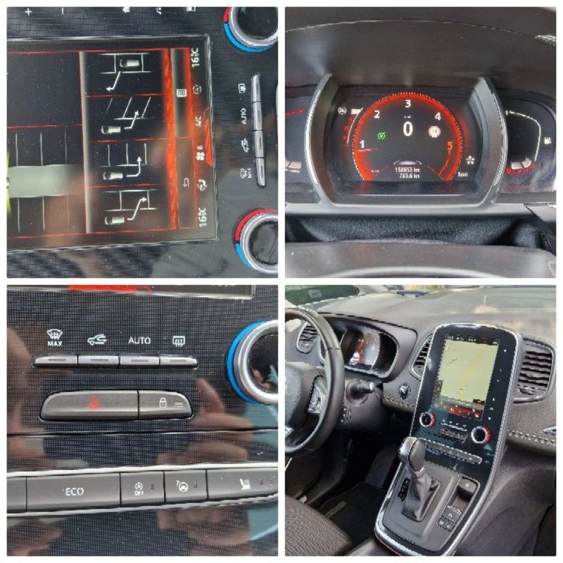 Renault Grand scenic 1.6DCI-160кс.7 мес., снимка 14 - Автомобили и джипове - 41521257