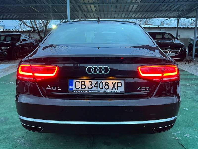 Audi A8 4.0t LONG, MATRIX, снимка 5 - Автомобили и джипове - 48473858