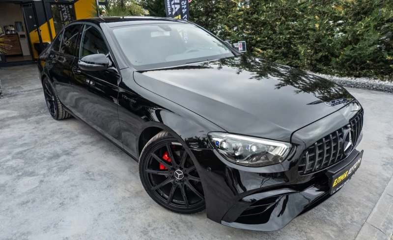 Mercedes-Benz E 220 D FULL 6.3 AMG BLACK LINE FACELIFT ЛИЗИНГ 100%, снимка 2 - Автомобили и джипове - 52083110