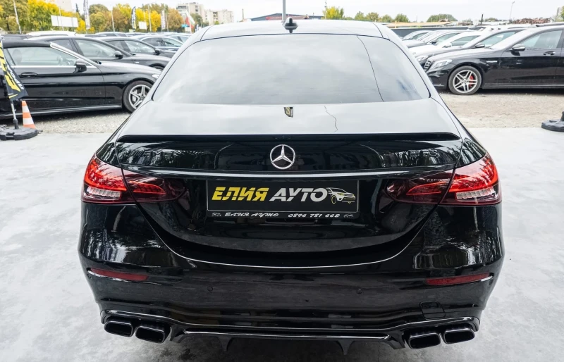 Mercedes-Benz E 220 D FULL 6.3 AMG BLACK LINE FACELIFT ЛИЗИНГ 100%, снимка 6 - Автомобили и джипове - 52083110
