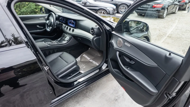 Mercedes-Benz E 220 D FULL 6.3 AMG BLACK LINE FACELIFT ЛИЗИНГ 100%, снимка 13 - Автомобили и джипове - 52083110
