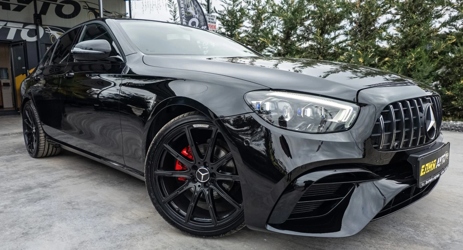 Mercedes-Benz E 220 D FULL 6.3 AMG BLACK LINE FACELIFT ЛИЗИНГ 100%, снимка 1