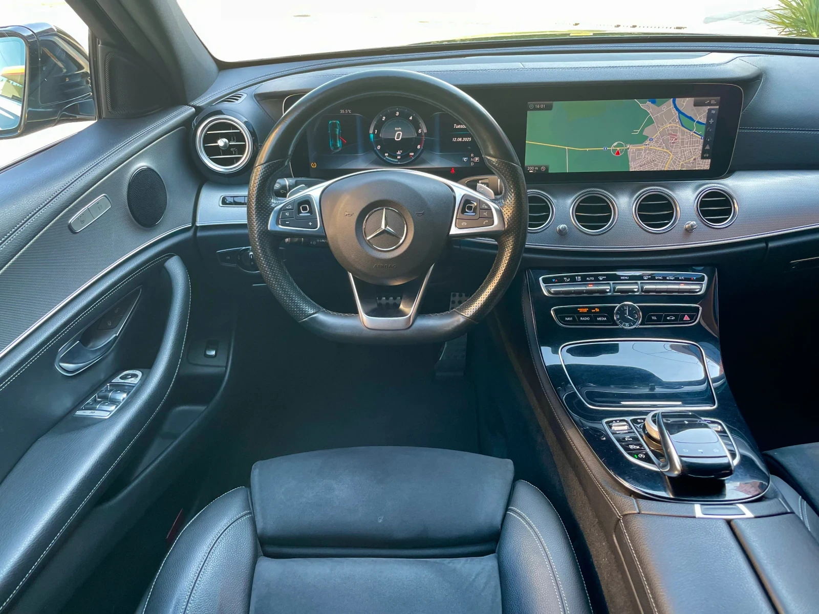 Mercedes-Benz E 220 63AMG OPTIC-LED-HEAD UP-ПОДГРЕВ-360cam-SPORT | Mobile.bg — изображение 12