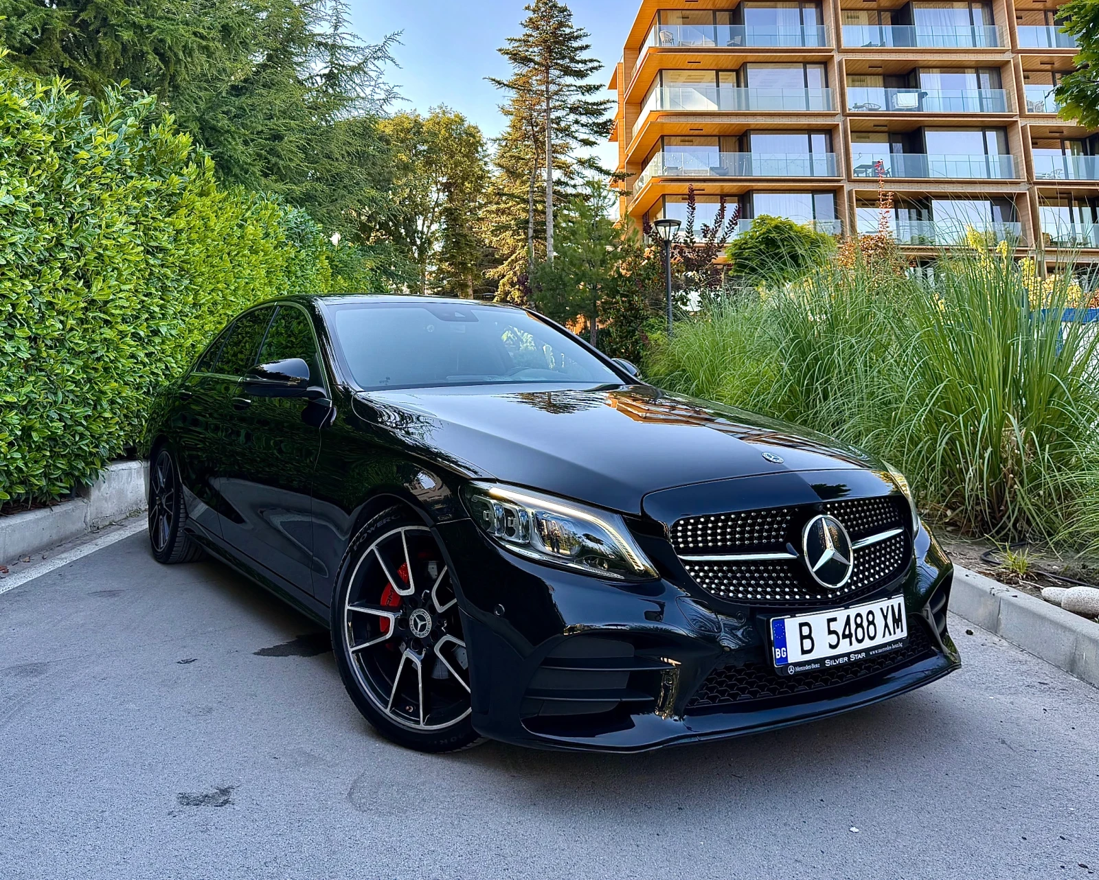 Mercedes-Benz C 220 CDI AMG Digital Burmester KeylessGo Панорама 360* 