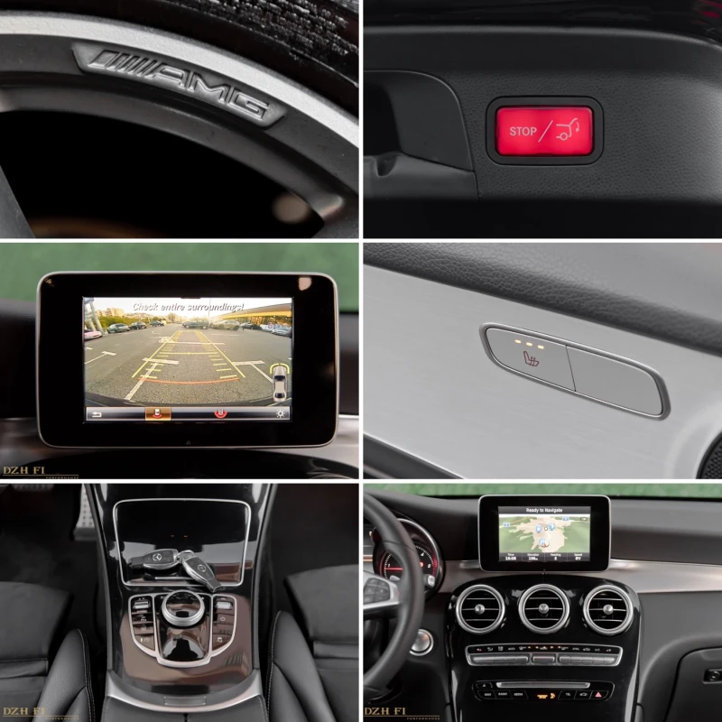 Mercedes-Benz GLC 220 D/COUPE/AMG/170KC/4-MATIC, снимка 15 - Автомобили и джипове - 52640997