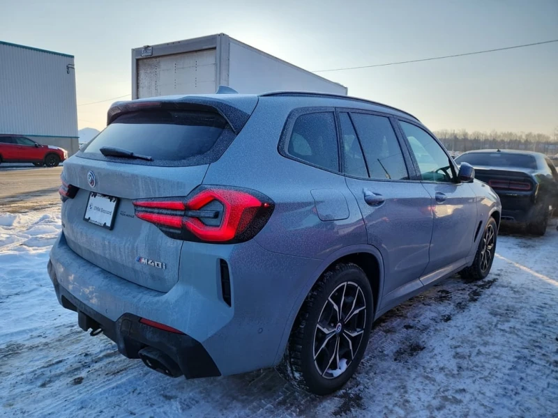 BMW X3 / M40I / M-PACK / NARDO GREY /RED INTERIOR/ CARFAX, снимка 3 - Автомобили и джипове - 53342276