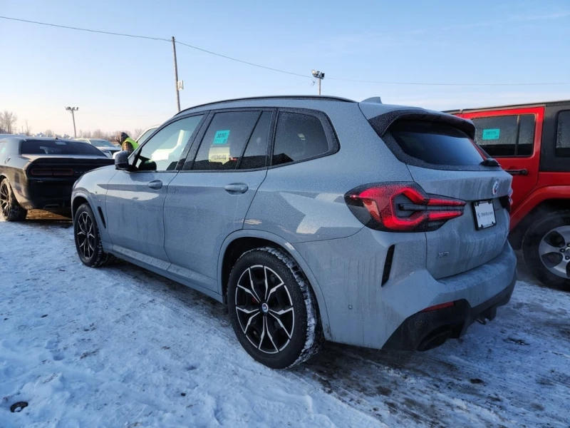 BMW X3 / M40I / M-PACK / NARDO GREY /RED INTERIOR/ CARFAX, снимка 4 - Автомобили и джипове - 53342276