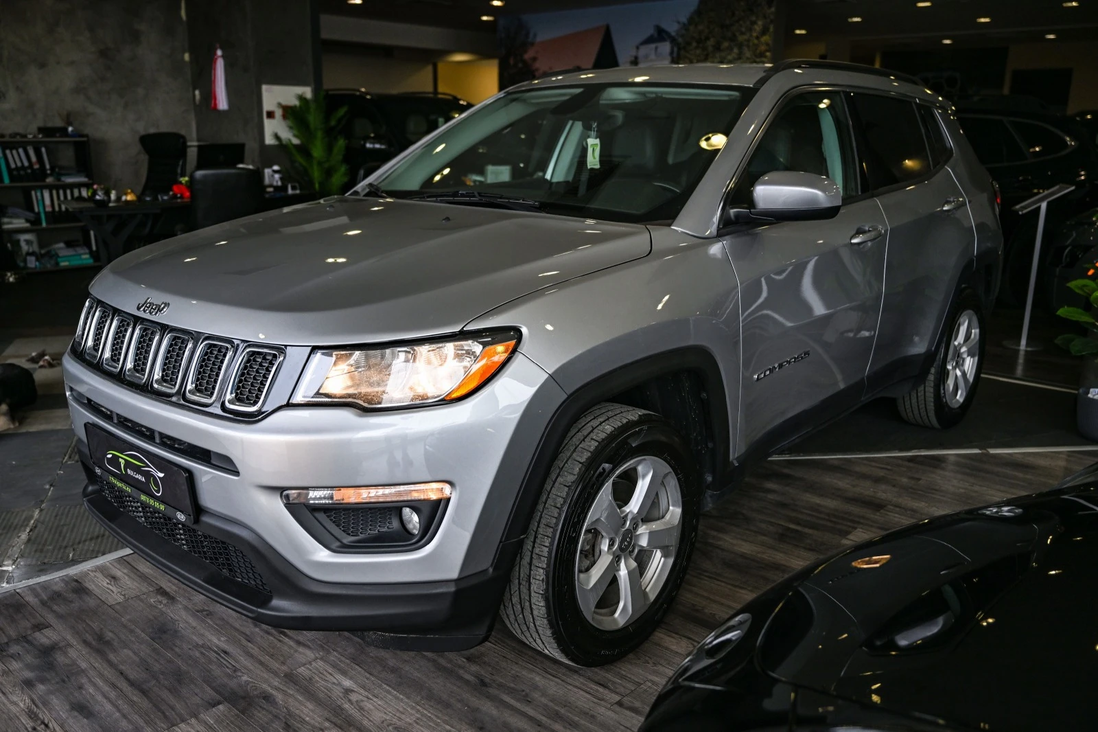 Jeep Compass 2.4L MultiAir I-4  ЛИЗИНГ БЕЗ ПЪРВОНАЧАЛНА ВНОСКА  - [1] 