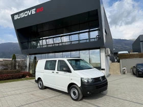 VW Transporter 2.0TDI 140к.с. Товаропътнически 5-местен Клима , снимка 1